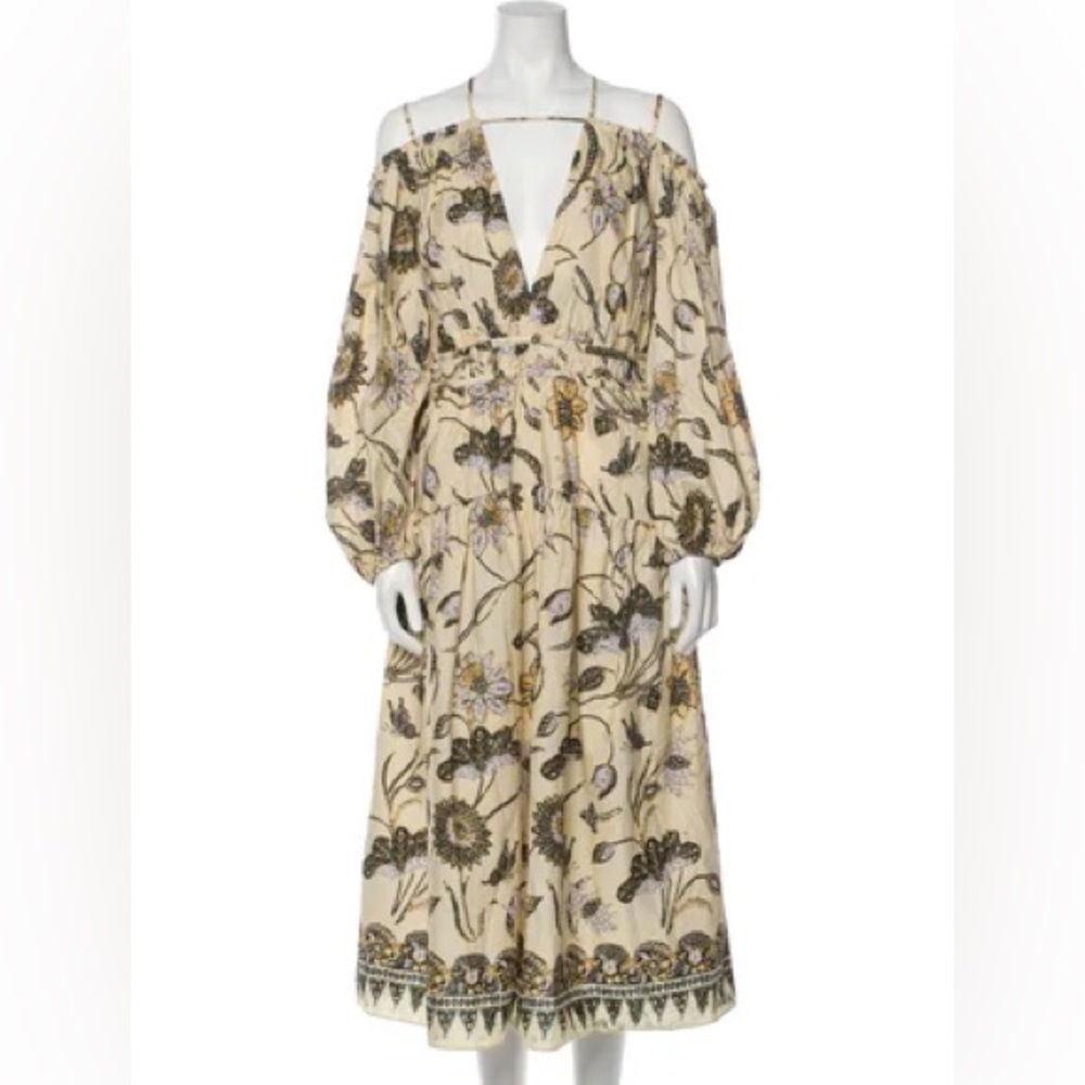 Ulla Johnson Tahlia Dress in Lemon Balm